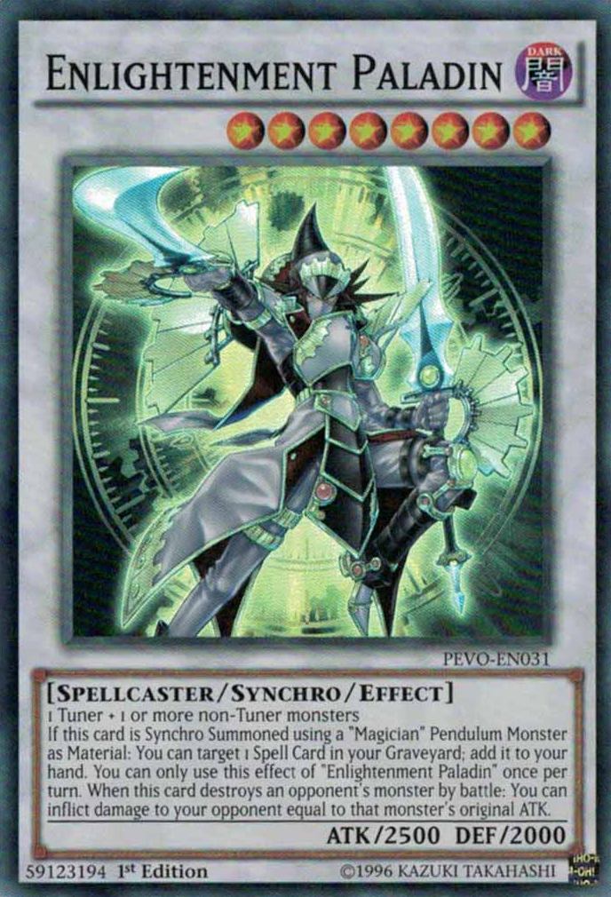 Enlightenment Paladin [PEVO-EN031] Super Rare | Chromatic Games