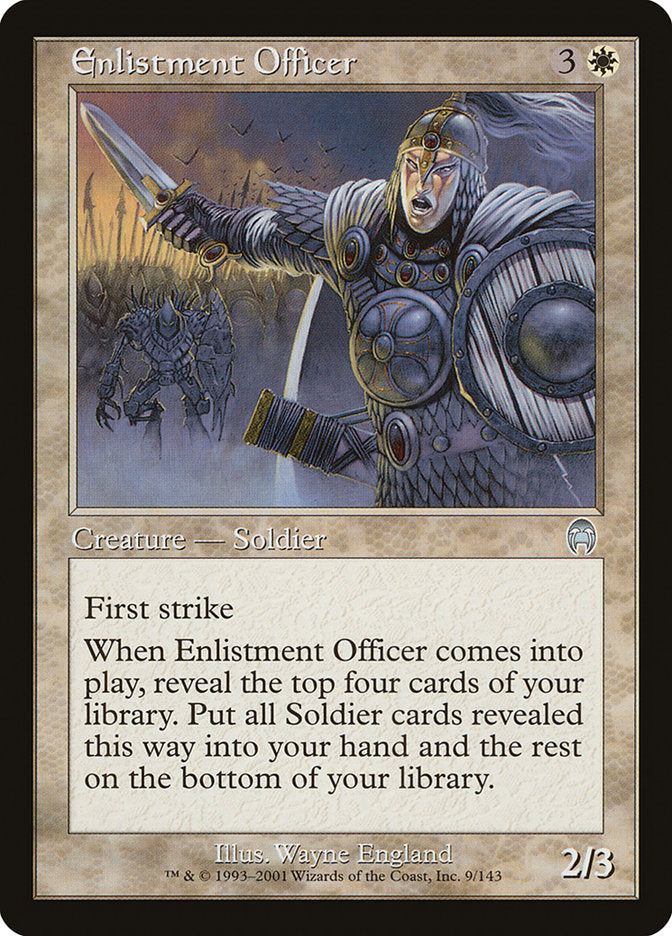 Enlistment Officer [Apocalypse] | Chromatic Games