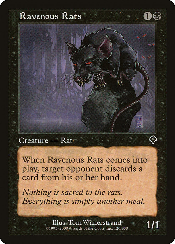 Ravenous Rats [Invasion] | Chromatic Games