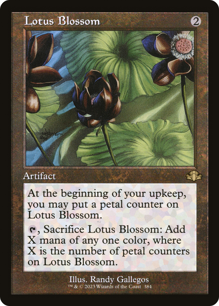 Lotus Blossom (Retro) [Dominaria Remastered] | Chromatic Games