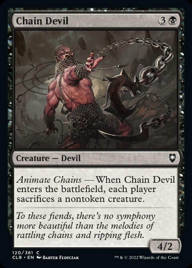 Chain Devil [Commander Legends: Battle for Baldur's Gate] | Chromatic Games