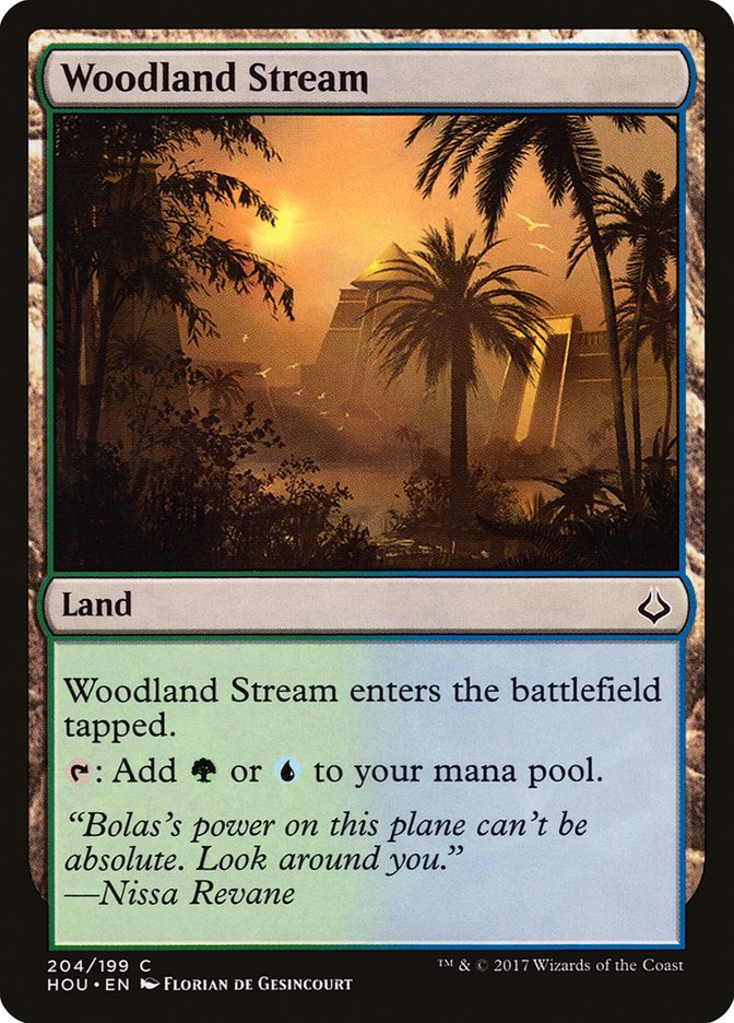 Woodland Stream [Hour of Devastation] | Chromatic Games