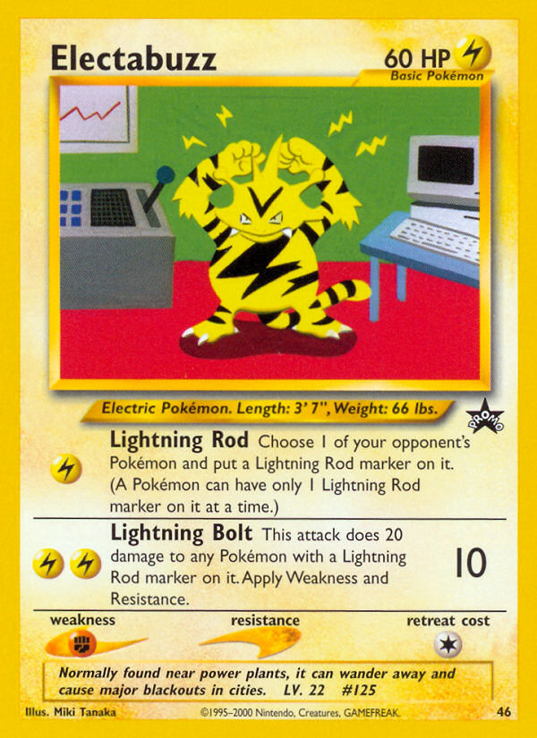 Electabuzz (46) [Wizards of the Coast: Black Star Promos] | Chromatic Games