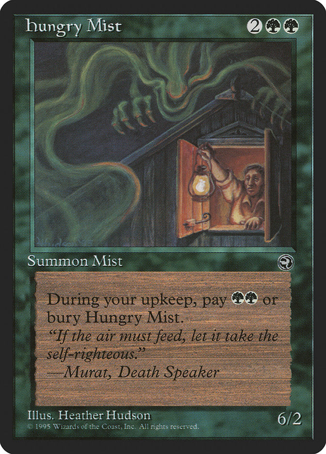 Hungry Mist (Murat Flavor Text) [Homelands] | Chromatic Games