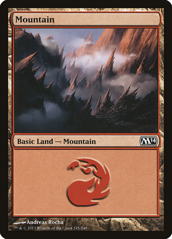 Mountain (245) [Magic 2014] | Chromatic Games