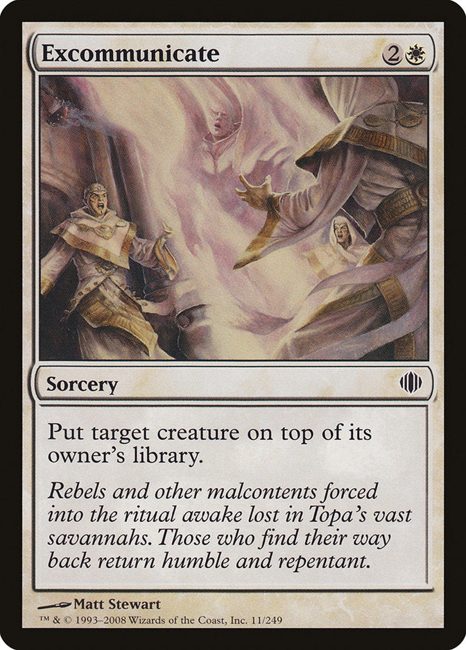 Excommunicate [Shards of Alara] | Chromatic Games