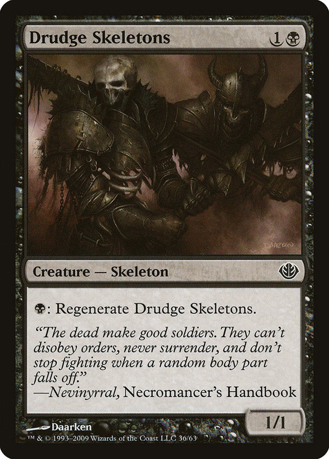 Drudge Skeletons [Duel Decks: Garruk vs. Liliana] | Chromatic Games