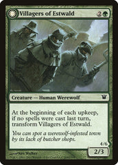 Villagers of Estwald // Howlpack of Estwald [Innistrad] | Chromatic Games