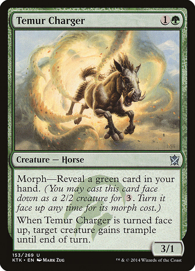 Temur Charger [Khans of Tarkir] | Chromatic Games