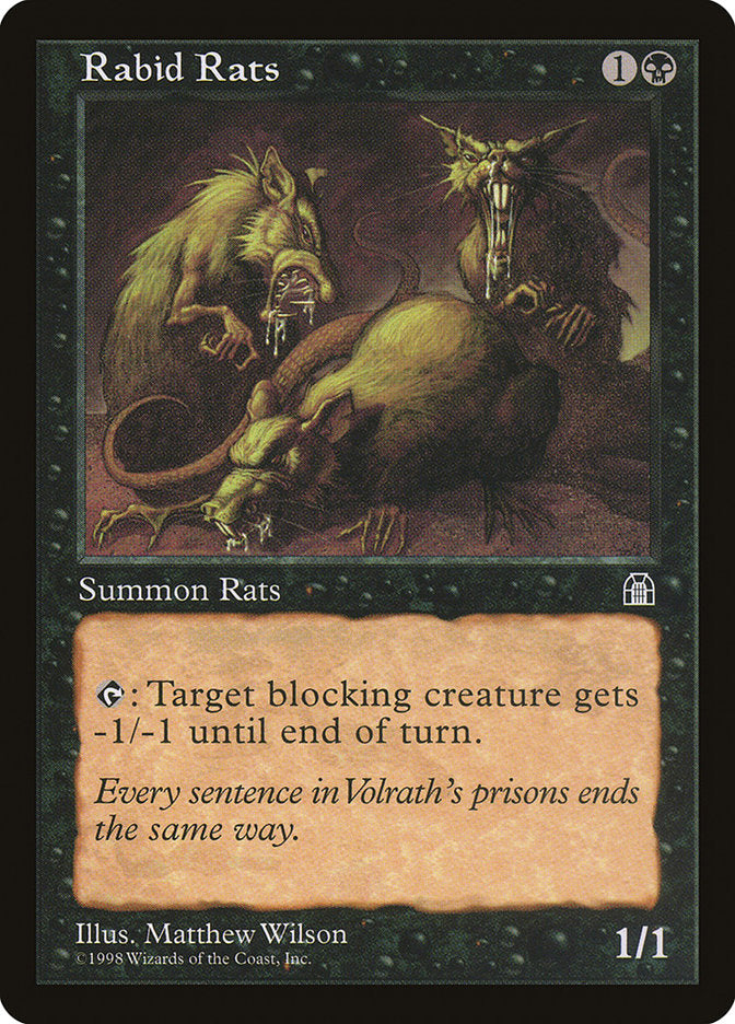 Rabid Rats [Stronghold] | Chromatic Games