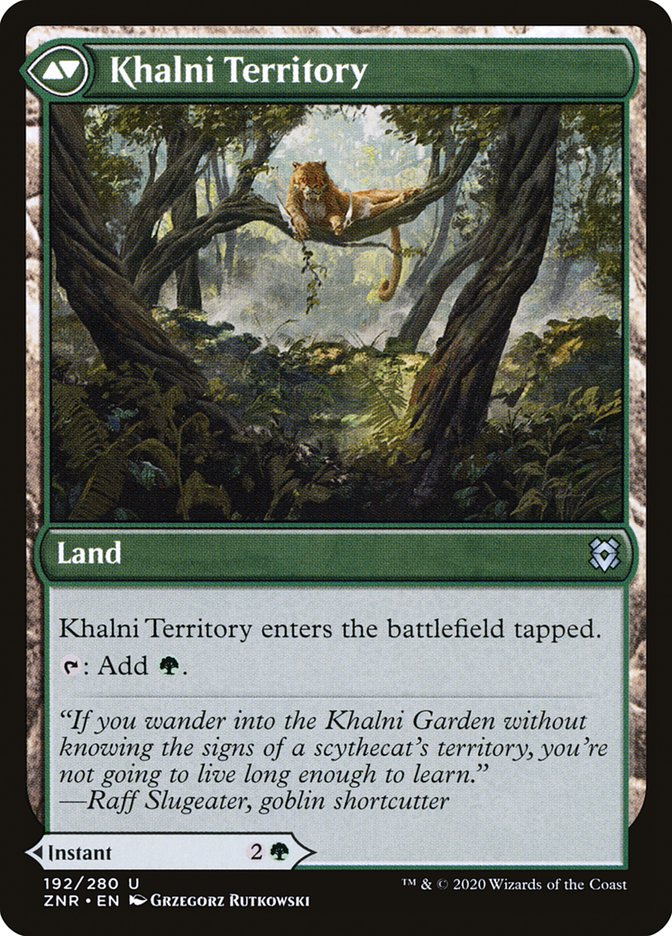 Khalni Ambush // Khalni Territory [Zendikar Rising] | Chromatic Games