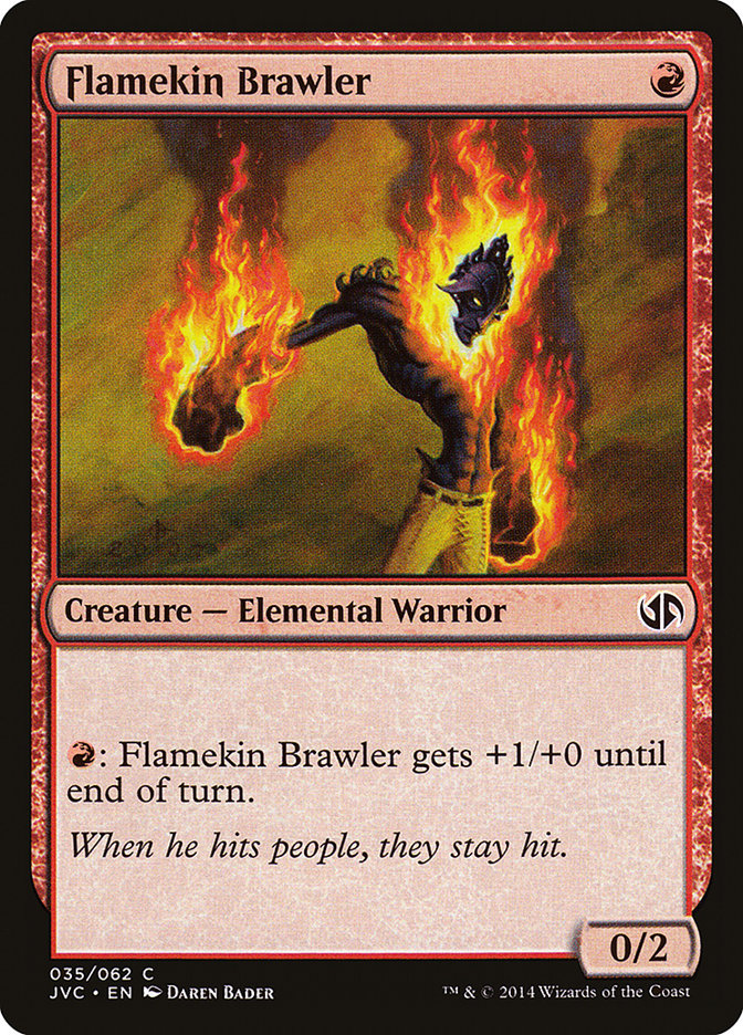 Flamekin Brawler [Duel Decks Anthology] | Chromatic Games