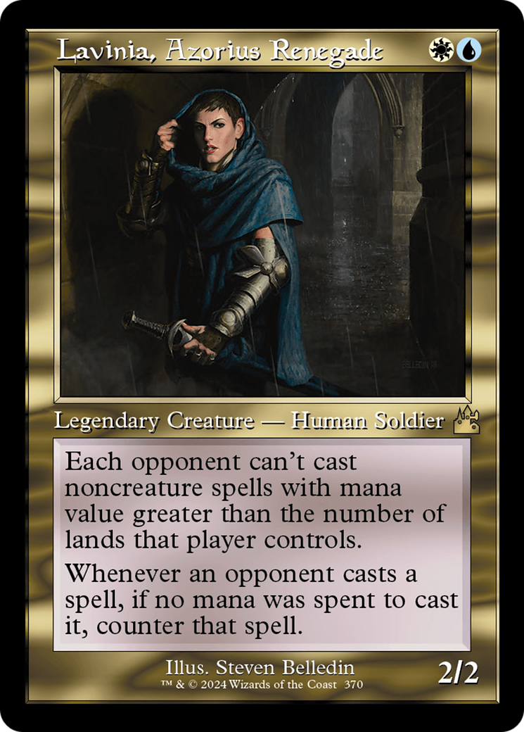 Lavinia, Azorius Renegade (Retro Frame) [Ravnica Remastered] | Chromatic Games
