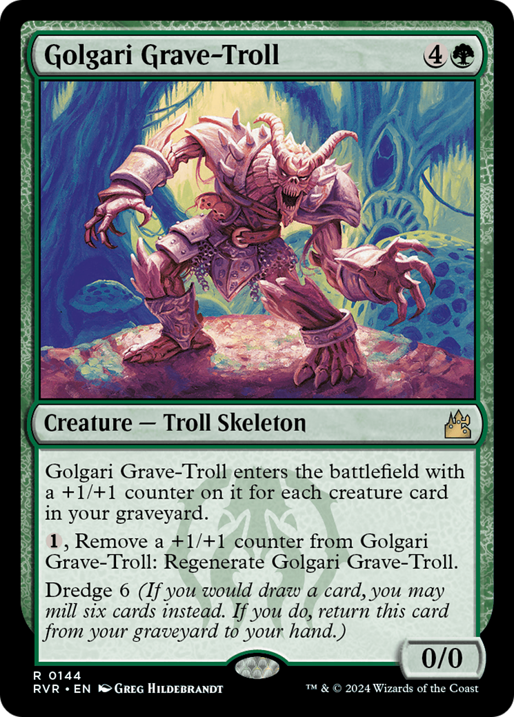 Golgari Grave-Troll [Ravnica Remastered] | Chromatic Games