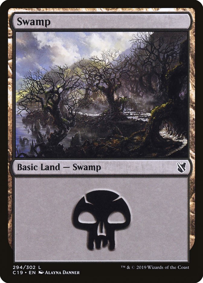 Swamp (294) [Commander 2019] | Chromatic Games