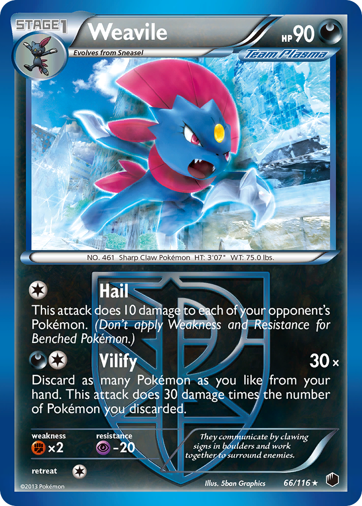 Weavile [Plasma Freeze] | Chromatic Games