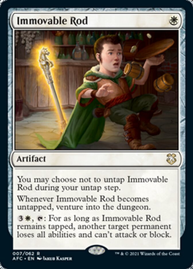 Immovable Rod [Dungeons & Dragons: Adventures in the Forgotten Realms Commander] | Chromatic Games