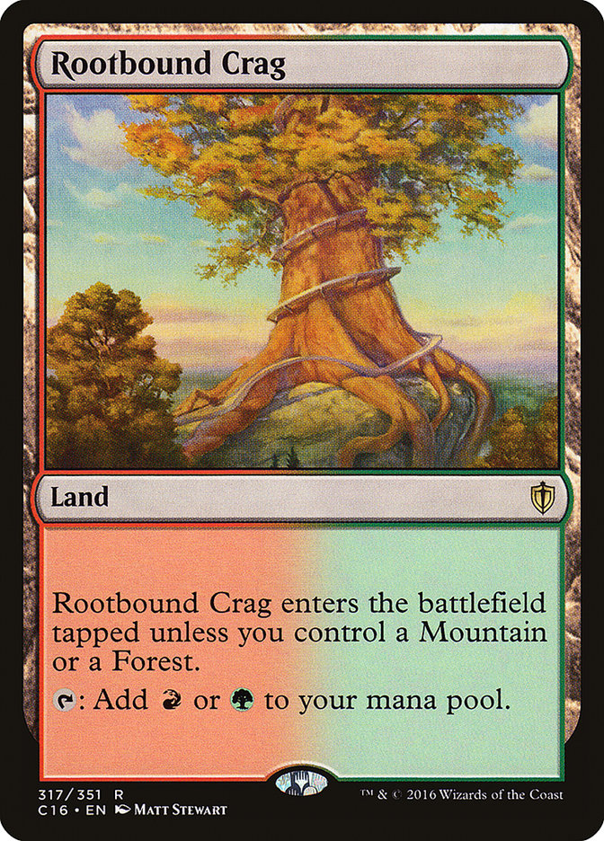 Rootbound Crag [Commander 2016] | Chromatic Games