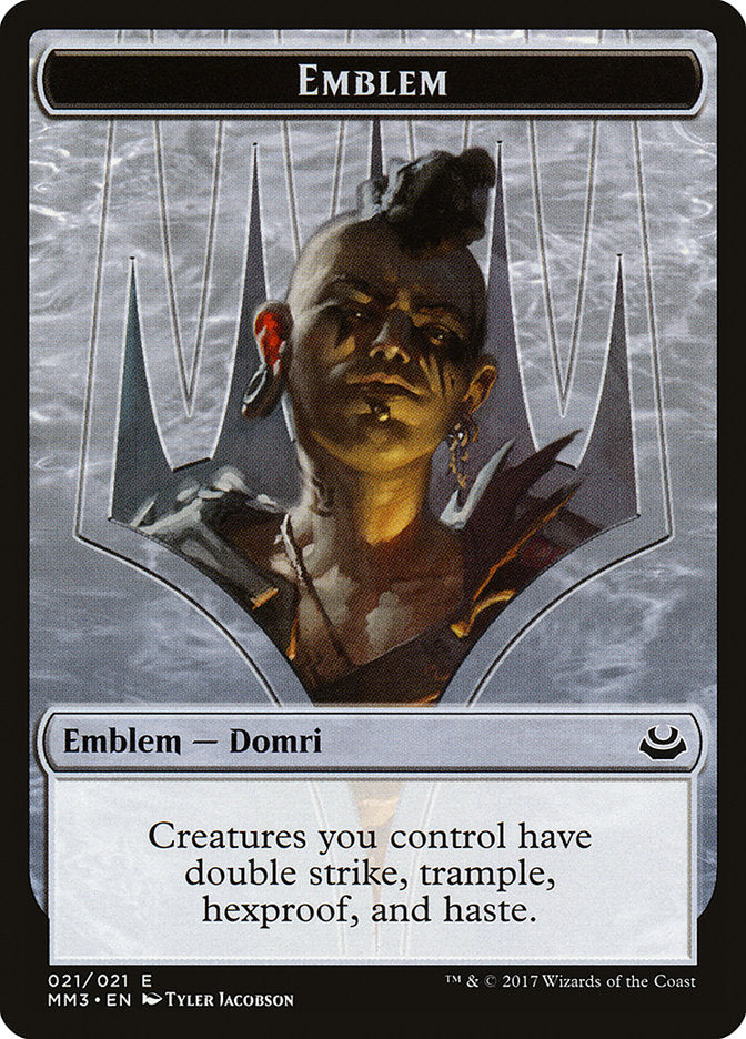 Domri Rade Emblem [Modern Masters 2017 Tokens] | Chromatic Games