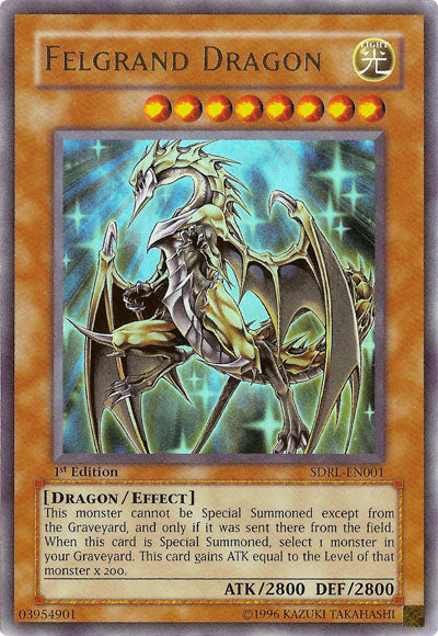 Felgrand Dragon [SDRL-EN001] Ultra Rare | Chromatic Games