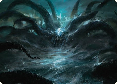 The Watcher in the Water Art Card [The Lord of the Rings: Tales of Middle-earth Art Series] | Chromatic Games