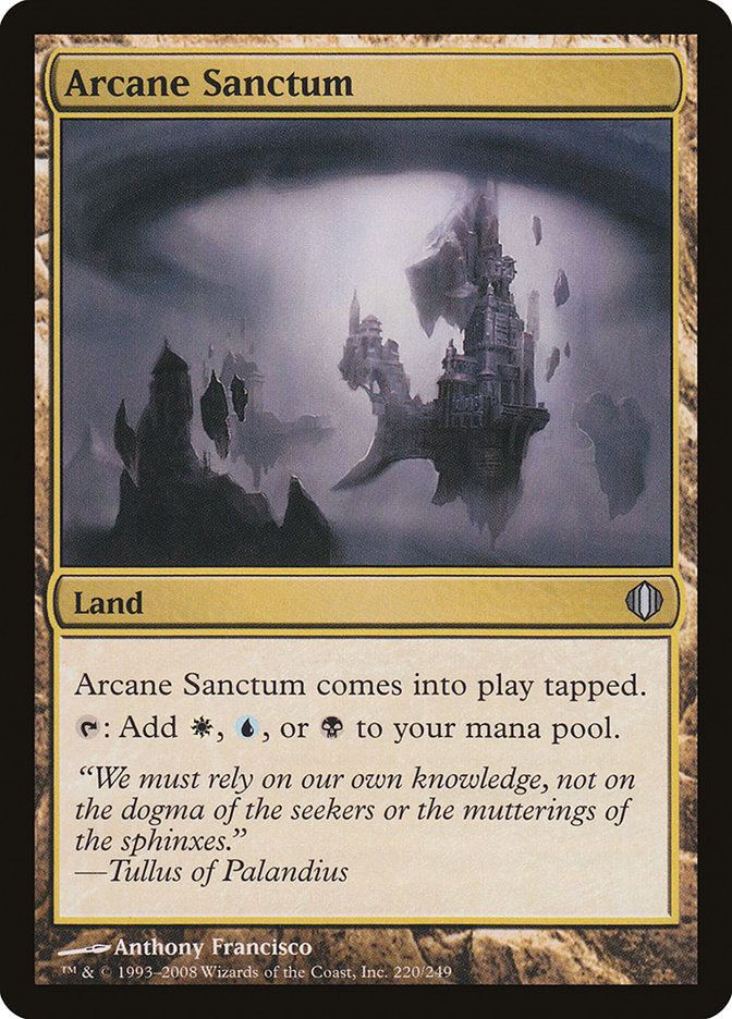 Arcane Sanctum [Shards of Alara] | Chromatic Games