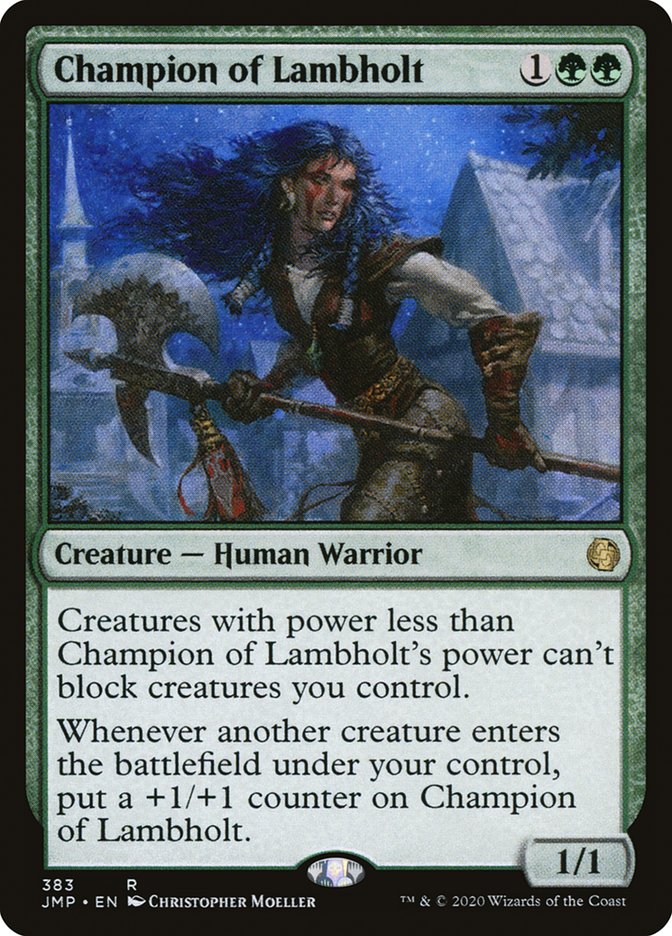 Champion of Lambholt [Jumpstart] | Chromatic Games