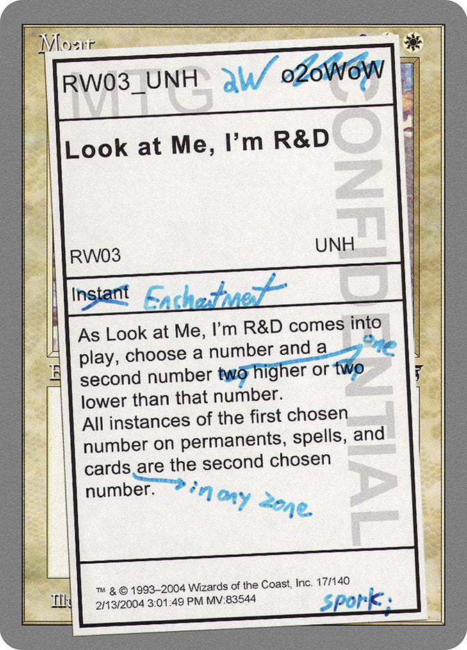 Look at Me, I'm R&D [Unhinged] | Chromatic Games