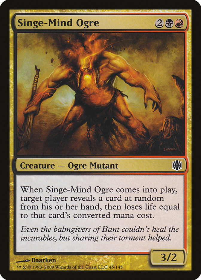 Singe-Mind Ogre [Alara Reborn] | Chromatic Games