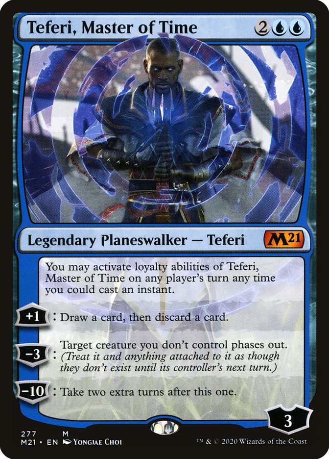 Teferi, Master of Time (277) [Core Set 2021] | Chromatic Games