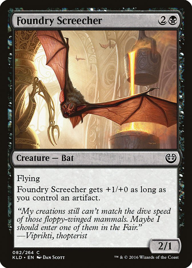 Foundry Screecher [Kaladesh] | Chromatic Games