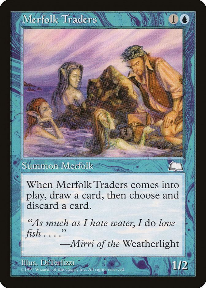 Merfolk Traders [Weatherlight] | Chromatic Games