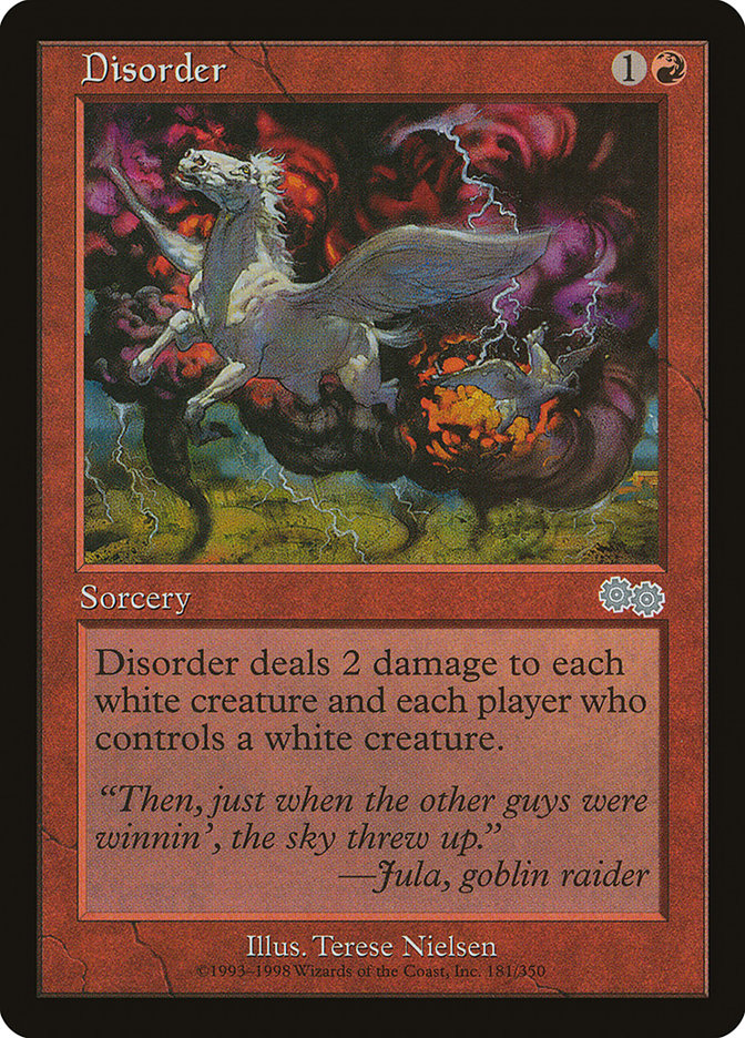 Disorder [Urza's Saga] | Chromatic Games