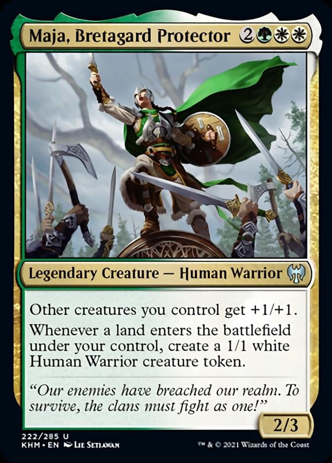 Maja, Bretagard Protector [Kaldheim] | Chromatic Games
