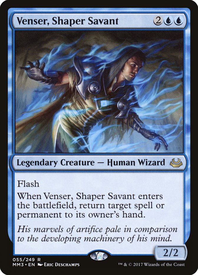 Venser, Shaper Savant [Modern Masters 2017] | Chromatic Games