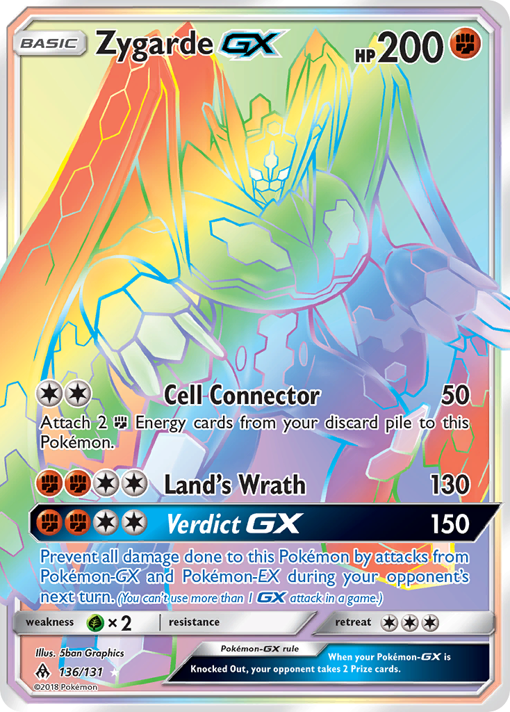 Zygarde GX [Forbidden Light] | Chromatic Games