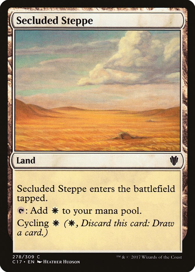 Secluded Steppe [Commander 2017] | Chromatic Games