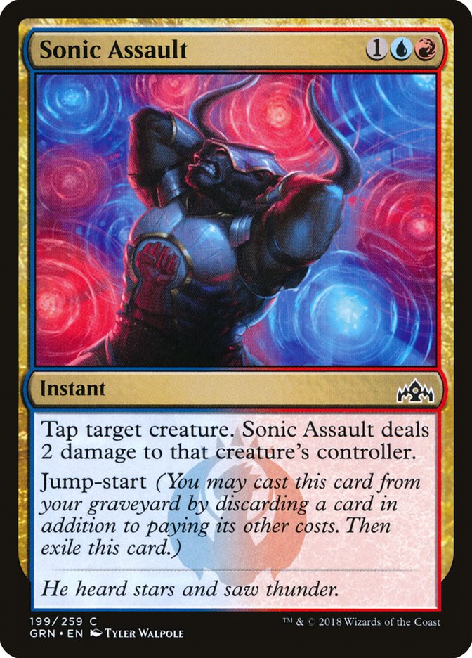 Sonic Assault [Guilds of Ravnica] | Chromatic Games