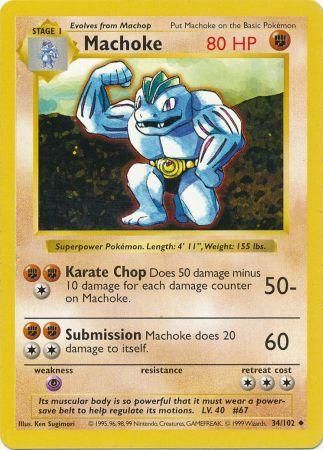 Machoke [Base Set (Shadowless)] | Chromatic Games