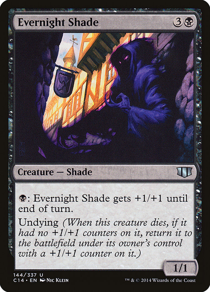 Evernight Shade [Commander 2014] | Chromatic Games