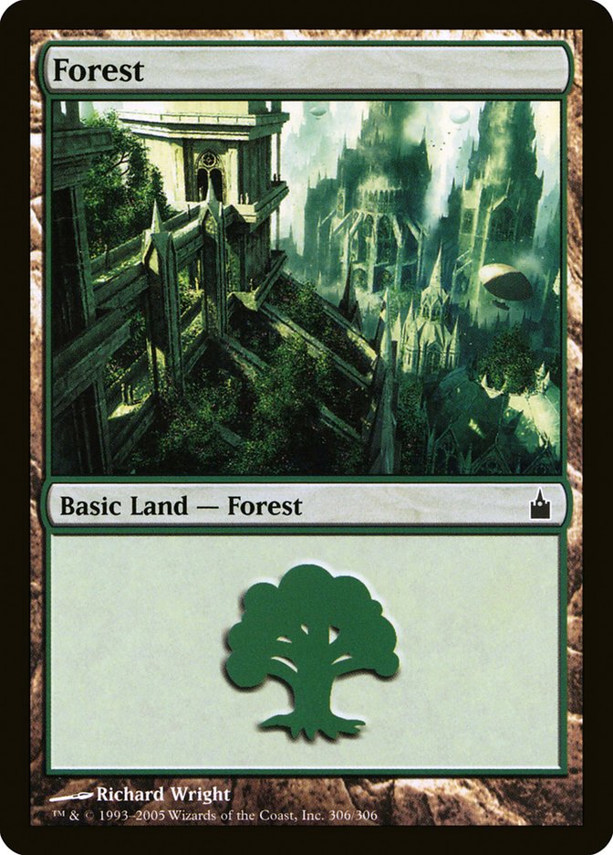 Forest (306) [Ravnica: City of Guilds] | Chromatic Games