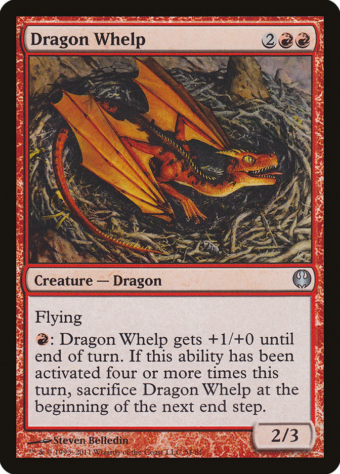 Dragon Whelp [Duel Decks: Knights vs. Dragons] | Chromatic Games