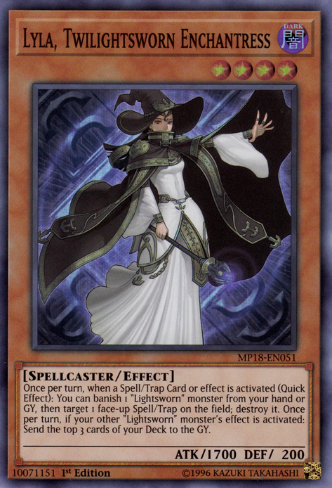 Lyla, Twilightsworn Enchantress [MP18-EN051] Super Rare | Chromatic Games