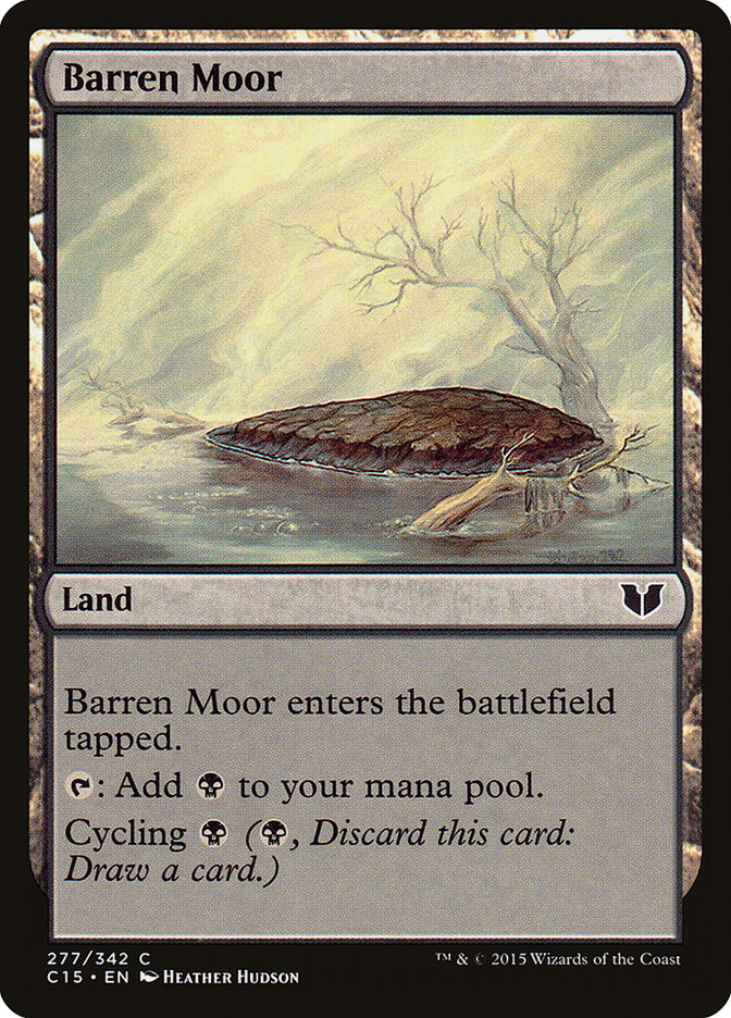 Barren Moor [Commander 2015] | Chromatic Games