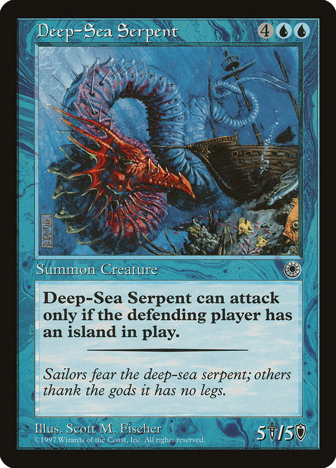 Deep-Sea Serpent [Portal] | Chromatic Games