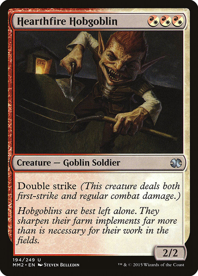 Hearthfire Hobgoblin [Modern Masters 2015] | Chromatic Games