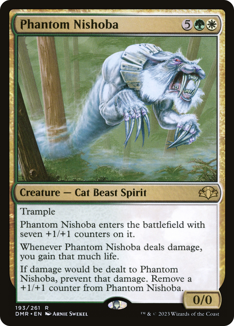 Phantom Nishoba [Dominaria Remastered] | Chromatic Games