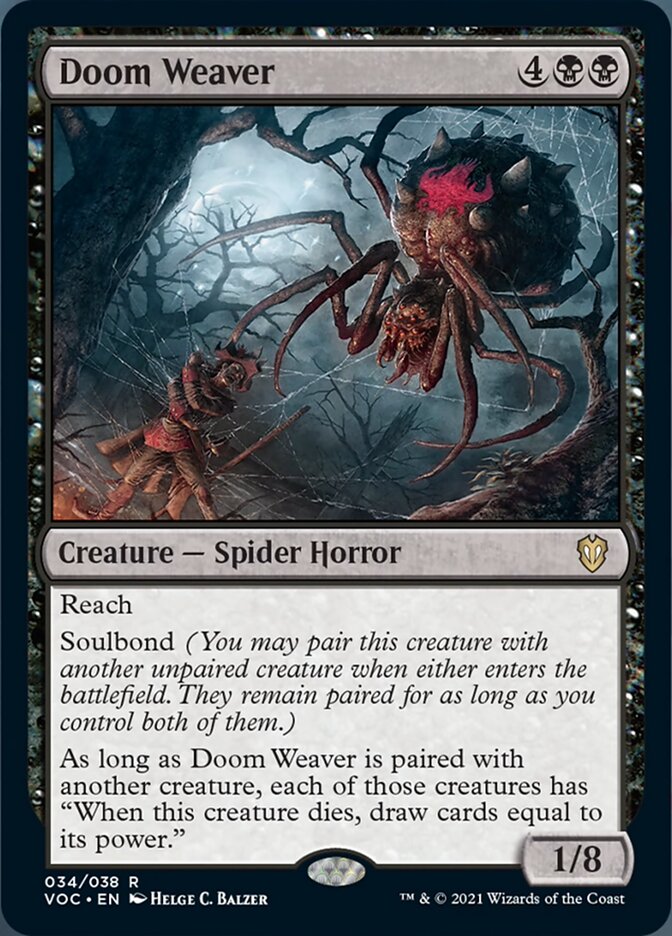 Doom Weaver [Innistrad: Crimson Vow Commander] | Chromatic Games