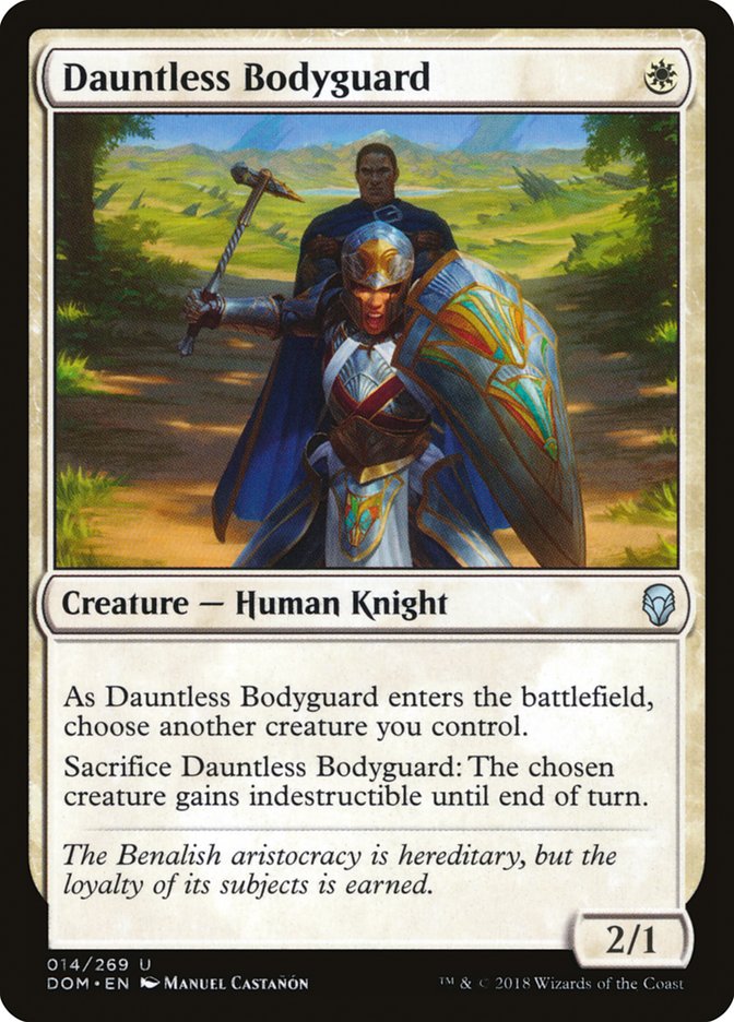 Dauntless Bodyguard [Dominaria] | Chromatic Games