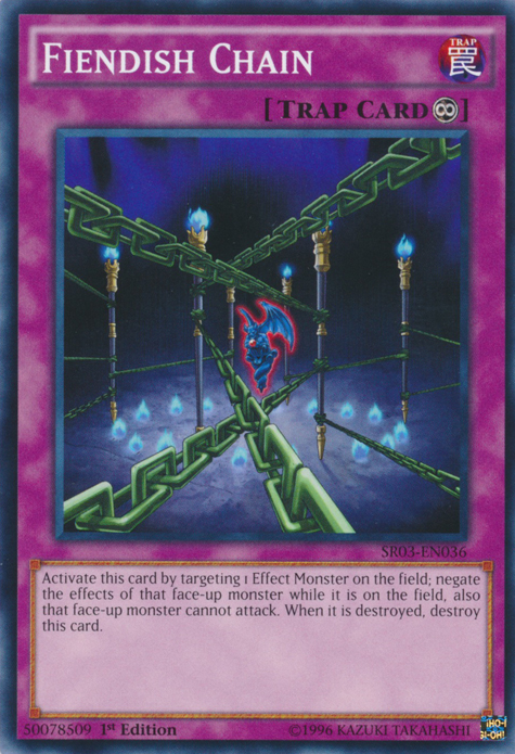 Fiendish Chain [SR03-EN036] Common | Chromatic Games